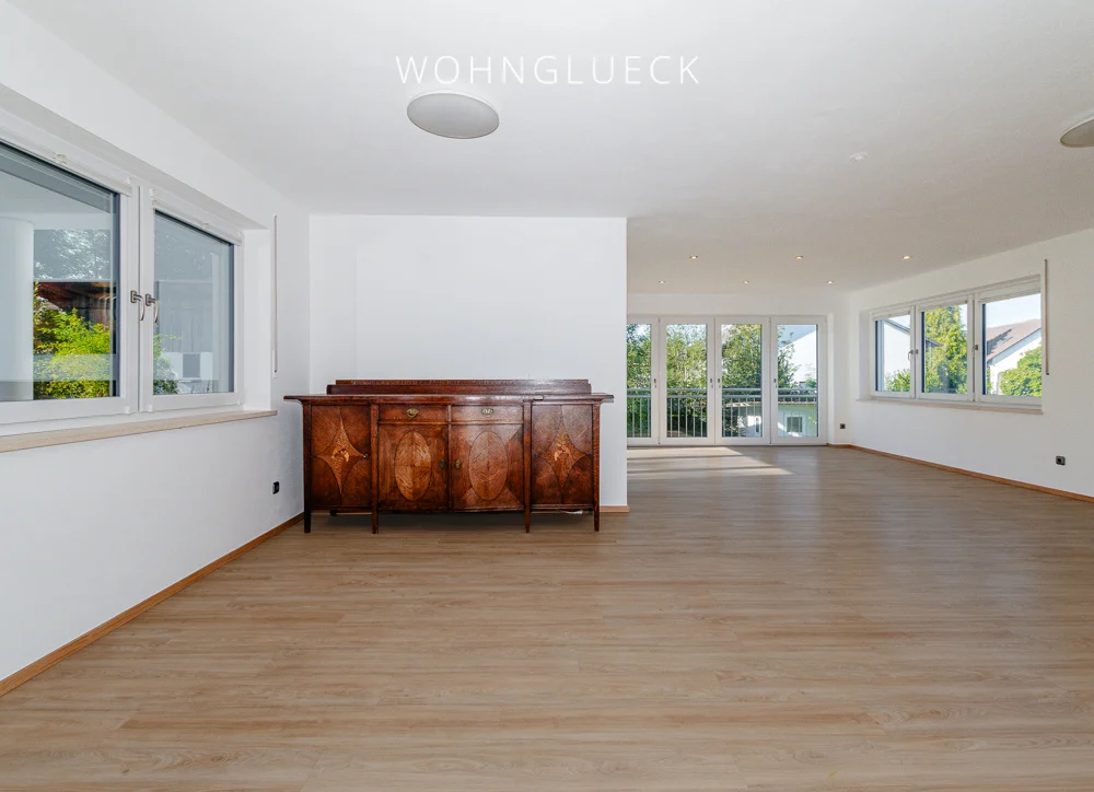 Weitläufiger Wohnbereich
