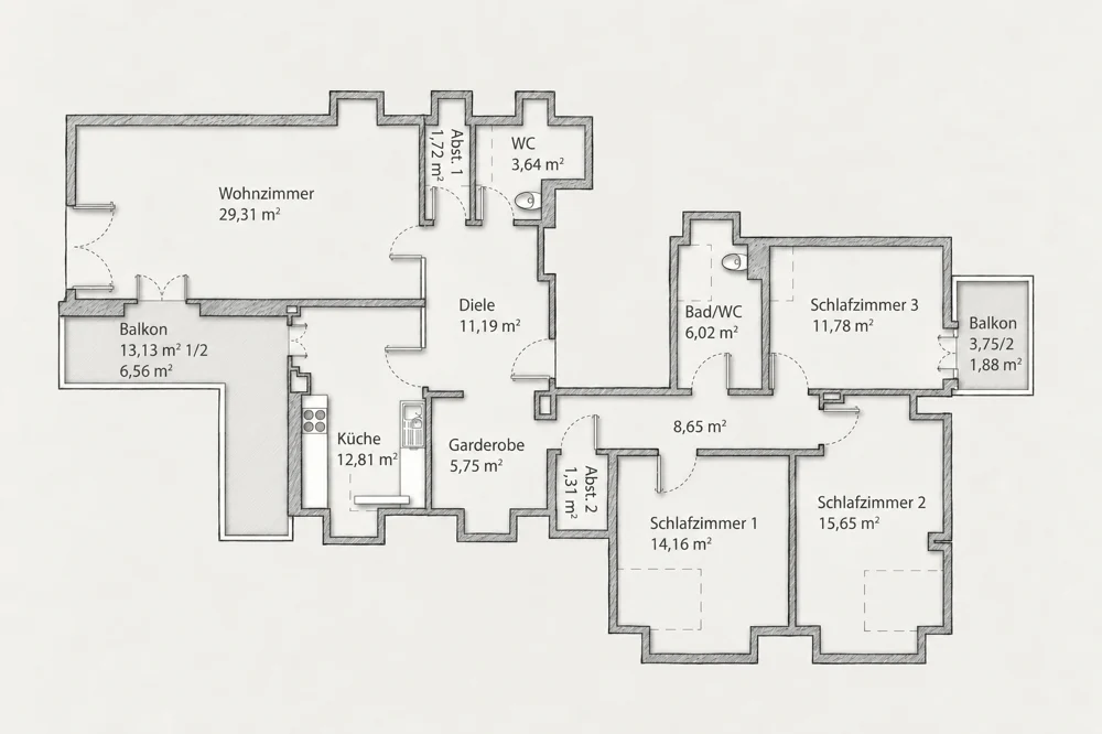 Grundriss 1