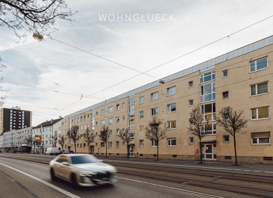 Au�enansicht Etagenwohnung Augsburg