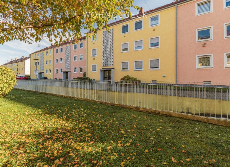 Au�enansicht Etagenwohnung Augsburg
