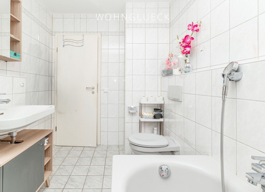 Badezimmer Erdgeschosswohnung Gersthofen