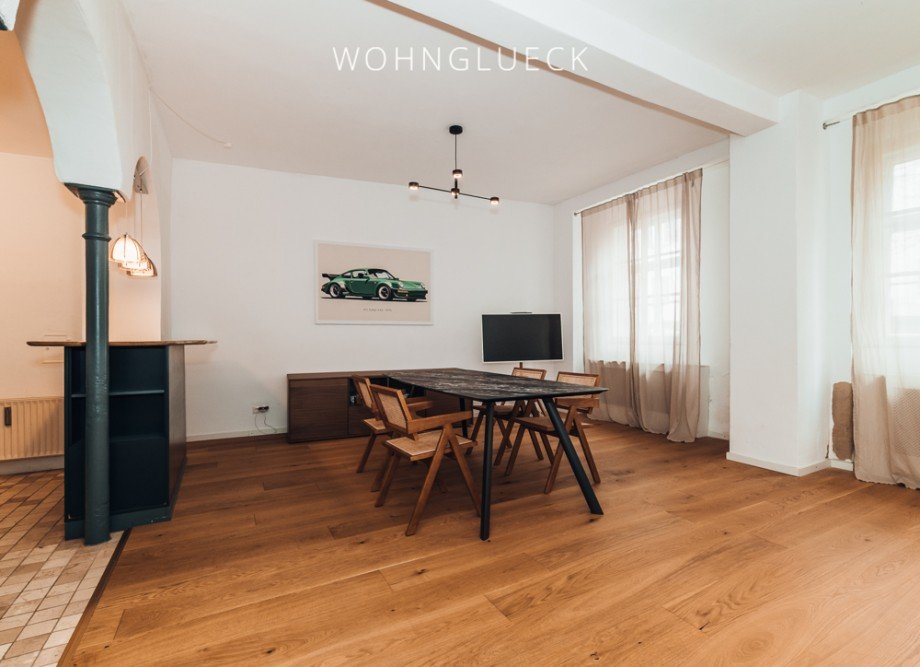Essbereich/Wohnzimmer Erdgeschosswohnung Augsburg