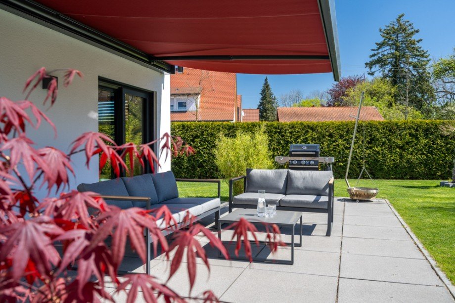 Terrasse Einfamilienhaus Augsburg / Hammerschmiede