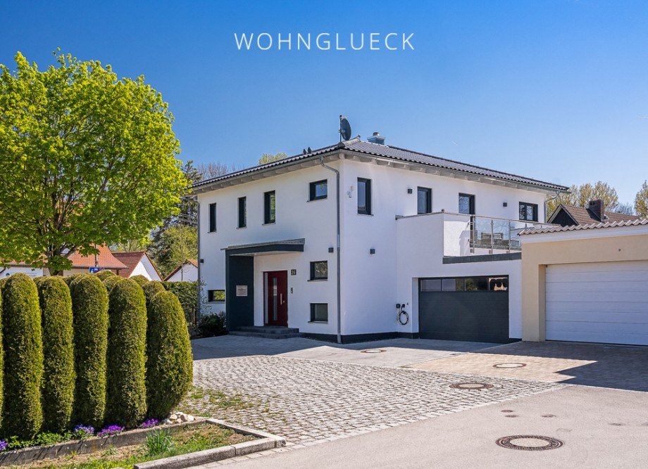 Au�enansicht Einfamilienhaus Augsburg / Hammerschmiede