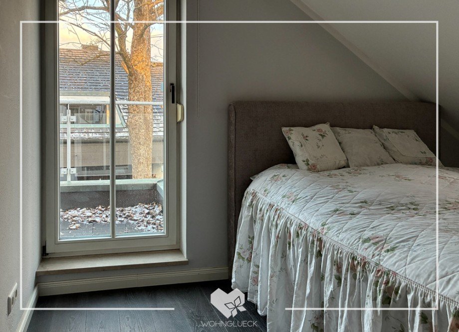 Schlafzimmer Dachgeschosswohnung M�nchen / Bogenhausen