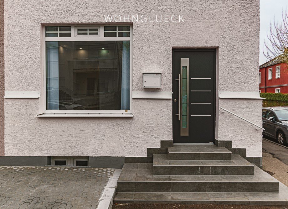 Au�enansicht Erdgeschosswohnung Augsburg / Kriegshaber