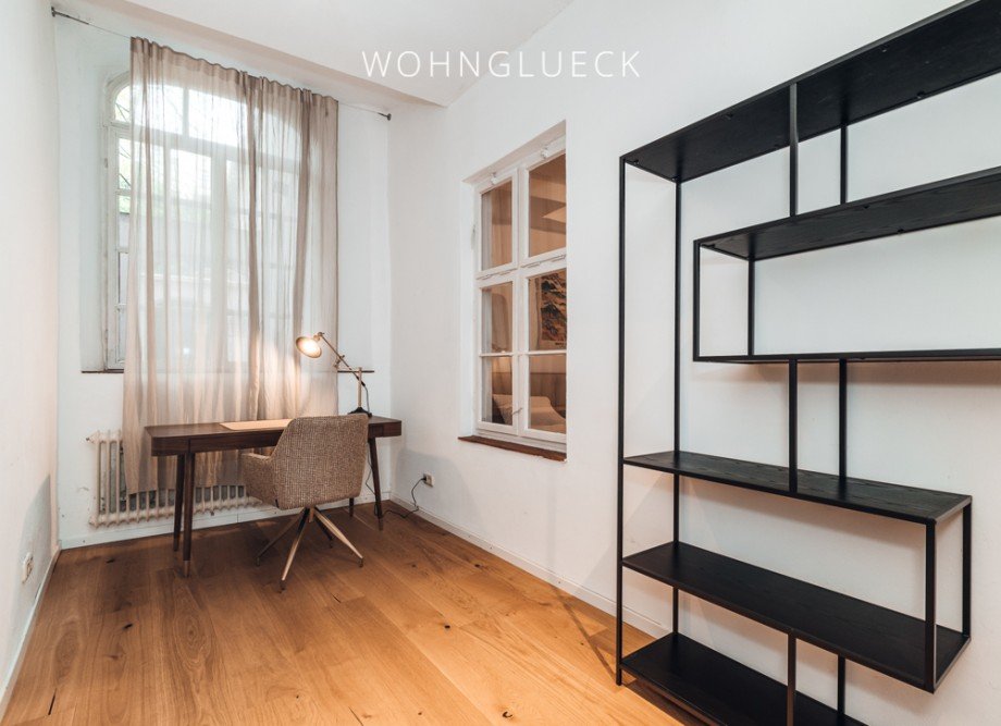 Arbeitszimmer Erdgeschosswohnung Augsburg