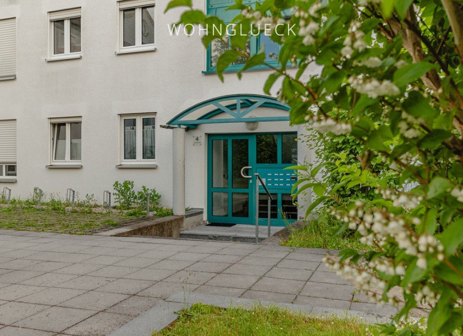 Au�enansicht Erdgeschosswohnung Gersthofen