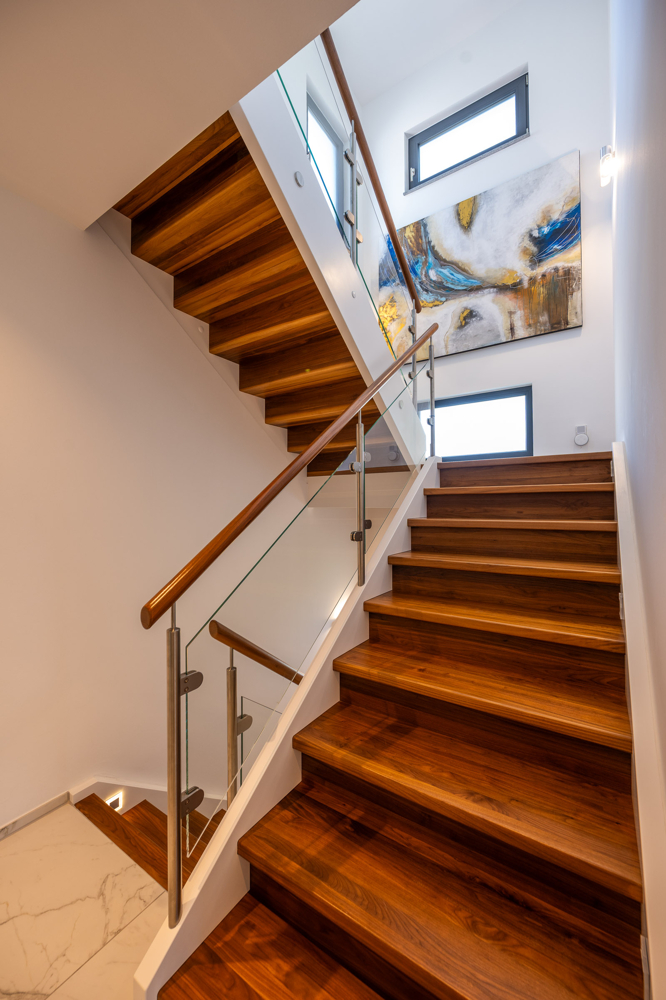 Treppen Einfamilienhaus Augsburg / Hammerschmiede