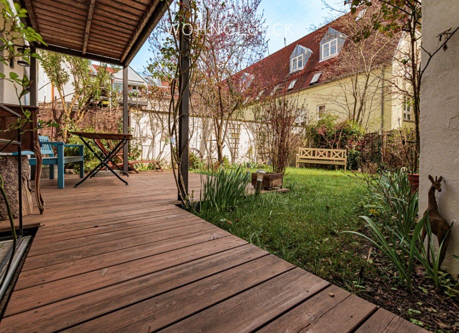 Garten Einfamilienhaus Augsburg