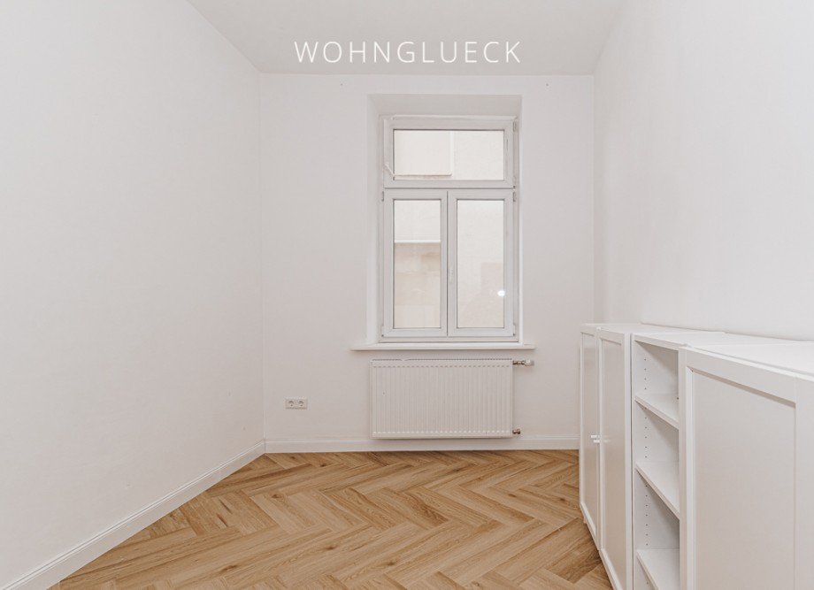 Eines von zwei Schlafzimmern Etagenwohnung Augsburg