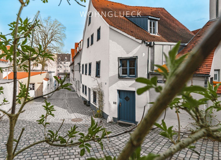 Au�enansicht Einfamilienhaus Augsburg