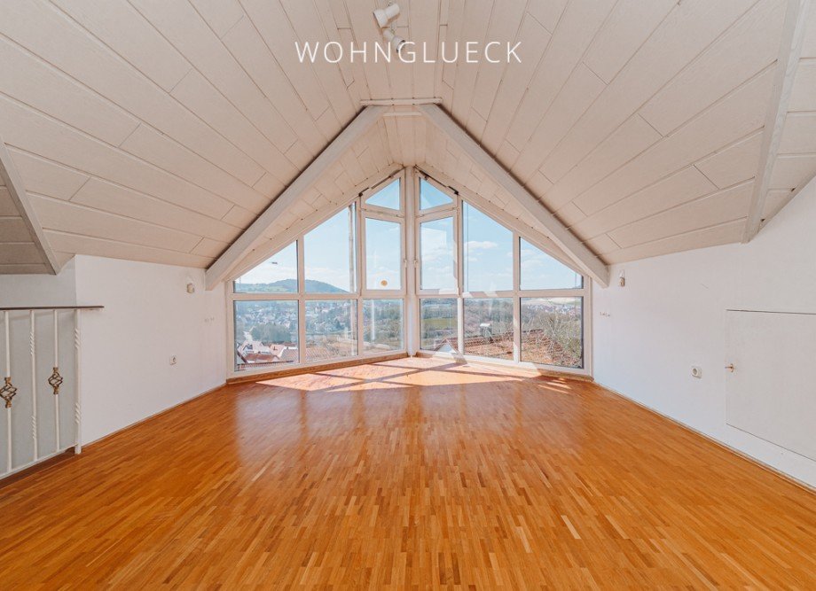Ausblick aus dem Oberschoss Villa Harburg