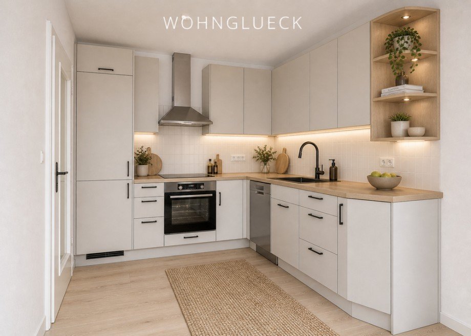 Gestaltungsvorschlag K�che Etagenwohnung Germering