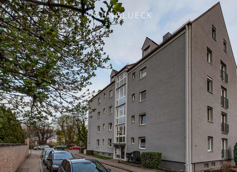 Au�enansicht Etagenwohnung Augsburg