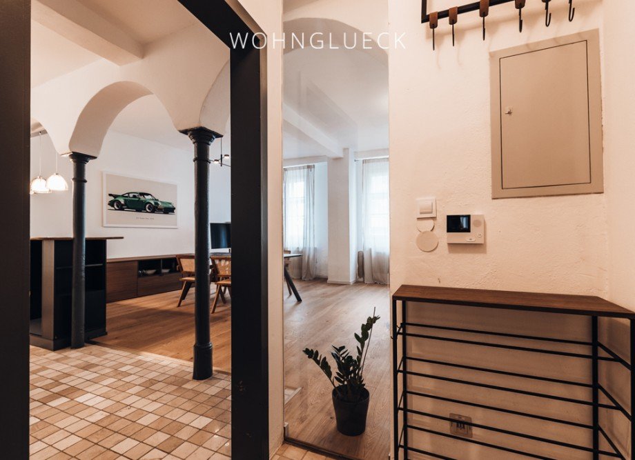 Wohnzimmer Erdgeschosswohnung Augsburg