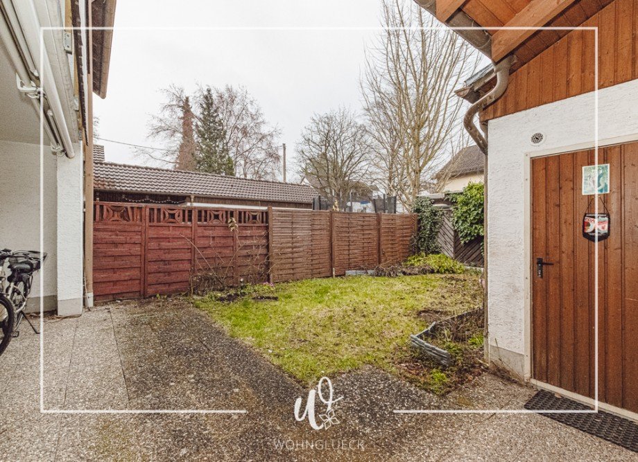 Garten Zweifamilienhaus Augsburg