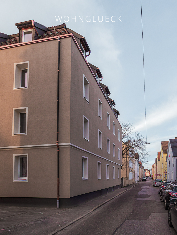 Au�enansicht Etagenwohnung Augsburg
