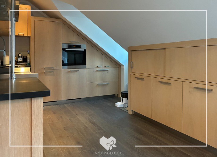 K�che Dachgeschosswohnung M�nchen / Bogenhausen